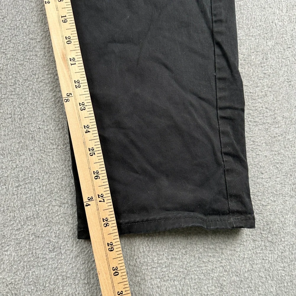 Lee Pants Mens 36x29 Slim Straight Black Stretch 2161537